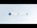 Amazing Social Media Buttons Hover Effects HTML CSS