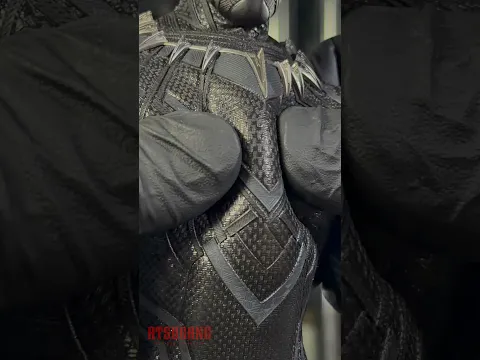 The Detail of Black Panther Suit is🔥 #blackpanther #wakandaforever #asmr #closeup #satisfying