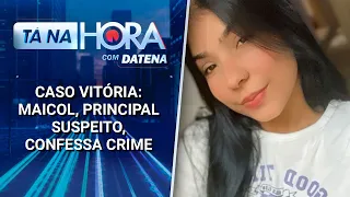 Caso Vitória: Maicol, principal suspeito, confessa crime  | Tá na Hora (17/03/25)