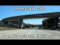 Interstate 280 South - San Francisco to San Jose California