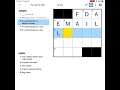 NYT daily mini crossword puzzle Aug 12