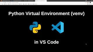 Python Virtual Envrironment in VS Code Select the Appropriate Python Interpreter