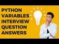 Python Variables Interview Question Answers 3 Methods of Swapping variables