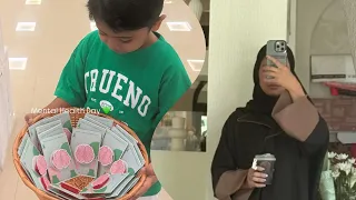 شوفوا كيف سويت توزيعات فخمة 