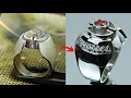 Download Lagu Men's ring with Mandarin Garnet Gemstone || handmade ring