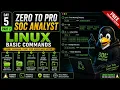 Day 5 Part 2 5 Essential Linux Commands for SOC Analysts Linux Basics