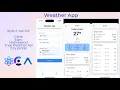 Build A Weather App With REACT NATIVE Clerk Expo Nativewind Free Weather Api
