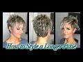 Hair Tutorial Styling a Longer Pixie without Spikes