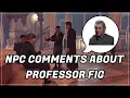 Hogwarts Legacy - NPC Comments About Professor Fig Voice Clips