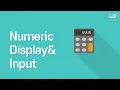 LS ELECTRIC HMI Numeric Display Input