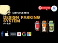 Leetcode 1603 - Design Parking System