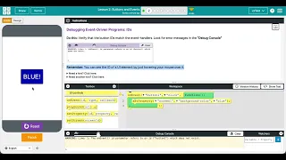 Code org Event-Driven Programming Lesson 2