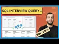 SOLVING SQL Interview Questions for Data Analysts Extracting Managerial Hierarchy