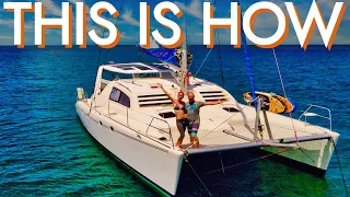 SCOTTISH COUPLE sell it all to SAIL the WORLD! [Ep115 RED SEAS]