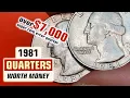 1981 Error Washington Quarter Worth Over 7 000 How to Sell Yours for Big Money