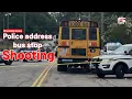 Teen killed waiting for school bus Full press conference