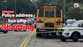 Teen killed waiting for school bus Full press conference