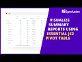 Visualize Summary Reports Using Essential JS 2 Pivot Table
