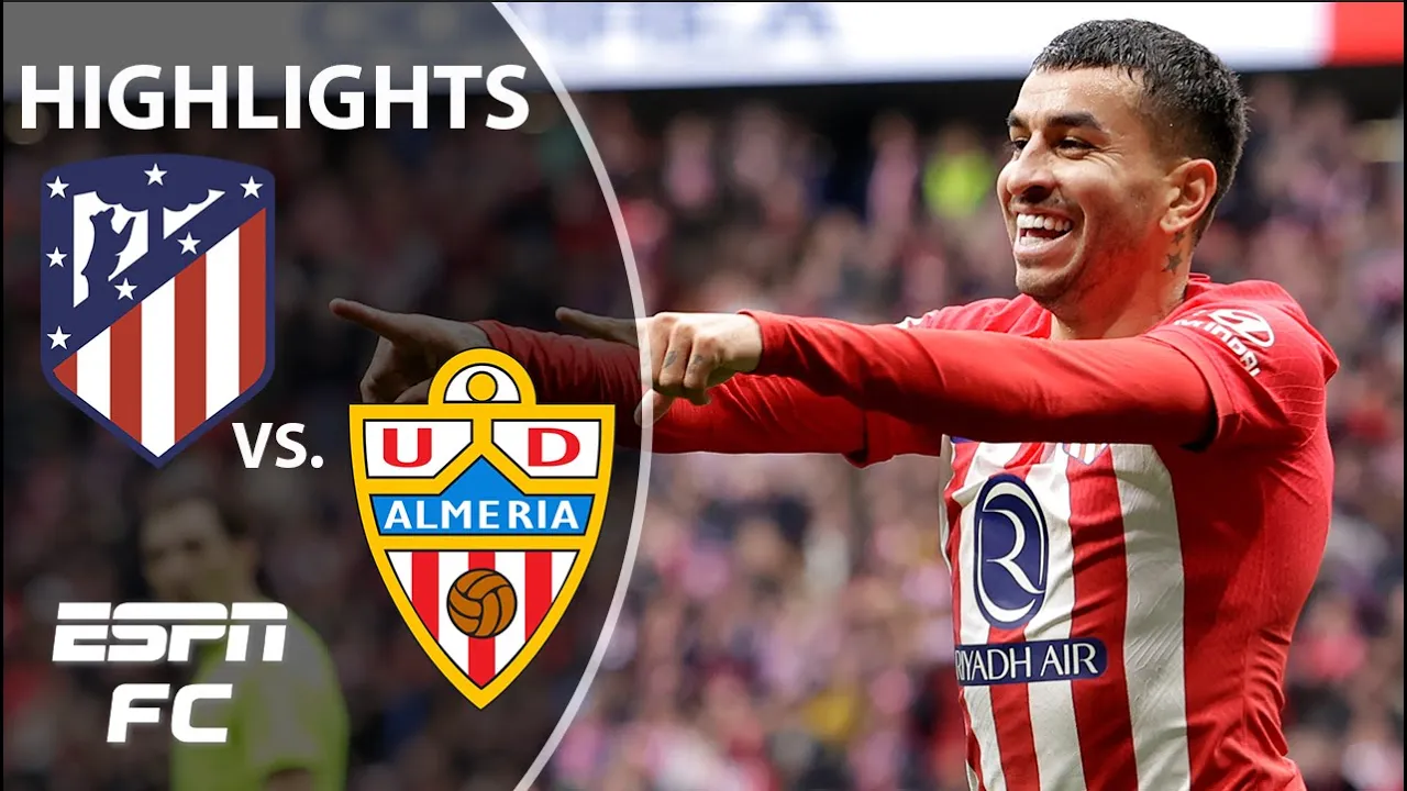 Atletico Madrid vs. Almeria | LALIGA Highlights | ESPN FC