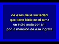KARAOKE BANDA MACHOS - UN INDIO QUIERE LLORAR