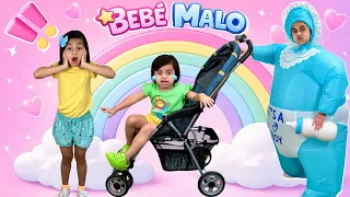 EL BEBÉ MALO NOS ENCONTRÓ! 👶🚫 (Se metió a la casa)