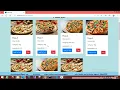 Pizza app using Node js MongoDb Express and React for Oasisinfo