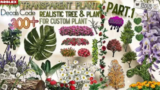 Transparent Plant Decals Part1 Decals Ids Bloxburg ROBLOX