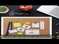 Cork Board Bulletin Board 15 7 x 12 Inches with Rectangle White Frame Hanging Pin for Office Home M