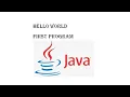 Java tutorial Create your first hello world java program Hindi