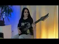 Carcass - Captive Bolt Pistol (guitar cover by Elena Verrier)