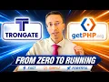 Install the Trongate PHP Framework from Scratch with getPHP