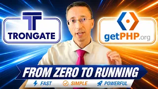 Install the Trongate PHP Framework from Scratch with getPHP