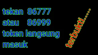 contoh penanganan meteran listrik token gagal masuk. meteran listrik pulsa muncul tulisan periksa. k. 