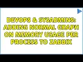 DevOps SysAdmins Adding normal graph on memory usage per process to Zabbix