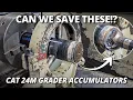 Download Lagu Seized Solid! Can We Save These CAT 24M Grader Accumulators? Part 1