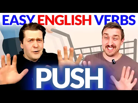PUSH 🛒 Verbos en inglés | Input comprensible: lección fácil para principiantes | Natural Approach