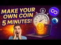 Create Your Own Crypto Coin in 5 Minutes No Coding Needed