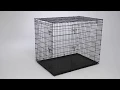 54-inch Double Door Dog Crate SL54DD Assembly