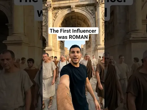 THE FIRST INFLUENCER WAS ROMAN