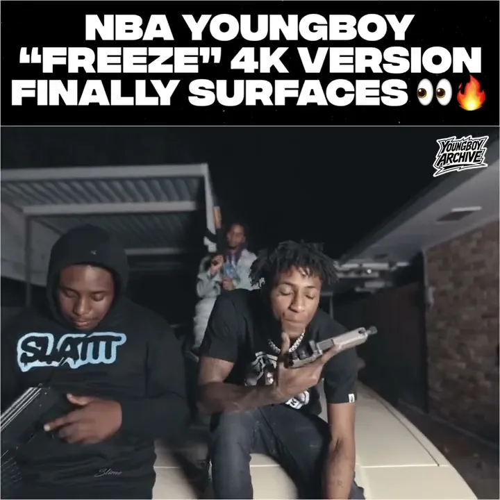 NBA YoungBoy “Freeze” 4K Version Finally Surfaces 👀🔥!