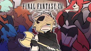 Hardcore Raiding in Final Fantasy XIV But We're All Idiots