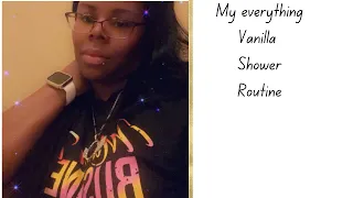 My everything shower routine sound after shower