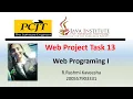Java Institute Web Programing 1 eShop Project Task 13