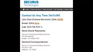 SecurusTech Net is one of many minions of satan in the prison industrial complex