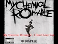 My Chemical Romance - I Don't Love You (audio)