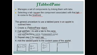 Adv Java session 25 swing components jtabbedpane