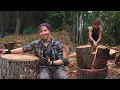 How to Chop Big Rounds and Knots