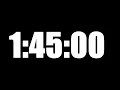 1 HOUR 45 MINUTE TIMER 105 MINUTE COUNTDOWN TIMER LOUD ALARM