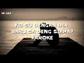 Download Lagu KAROKE KO SU DENGAN DIA BARU SA DENG SIAPA?