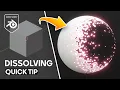 Procedural Dissolving Effect in Blender